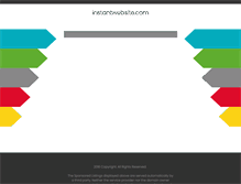 Tablet Screenshot of instantwebsite.com